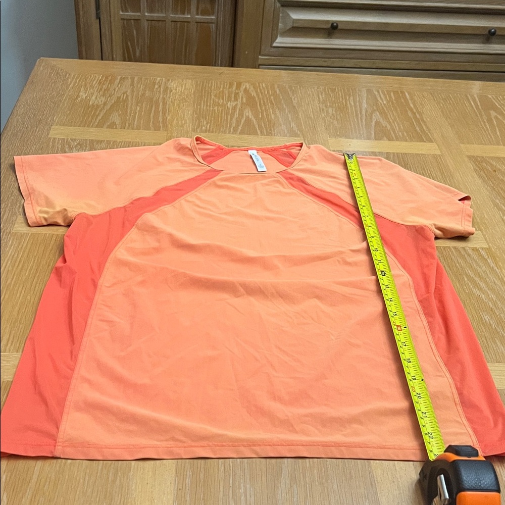 Athleta Vibrant Orange Activewear Top